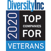 Diversity Inc. Top Companies for Veterans award for 2020