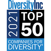Diversity Inc. Top 50 Companies for Diversity award for 2021