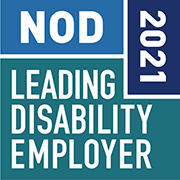 NOD Leading Disabliity Employer Award - 2021