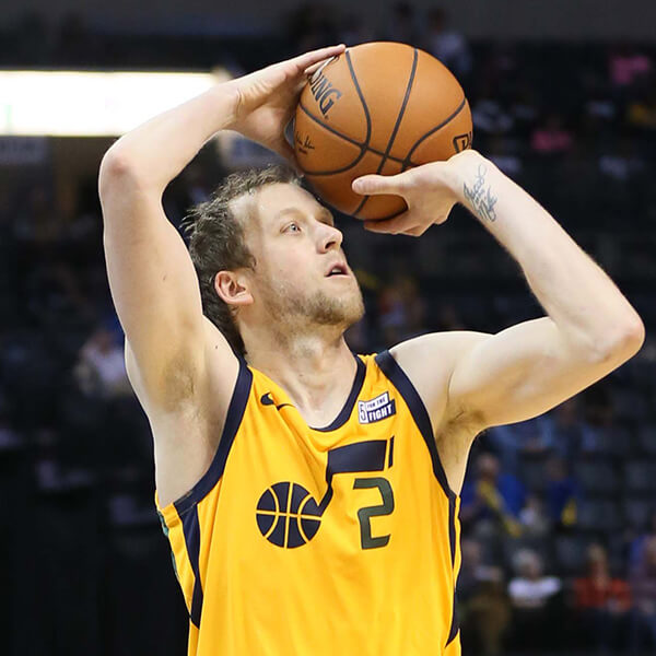Joe Ingles of the Utah Jazz