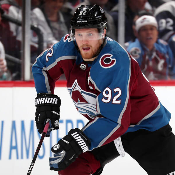 Gabriel Landeskog of the Denver Avalanche