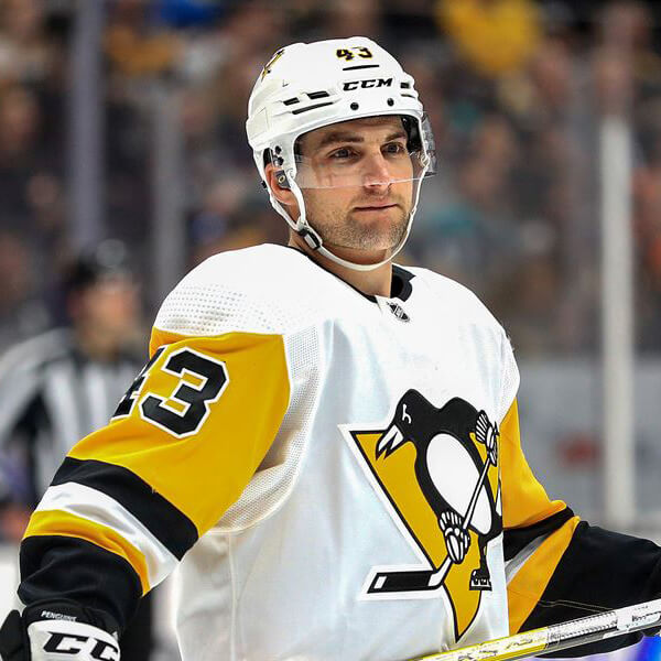 Connor Sheary of the Pittsburgh Penguins