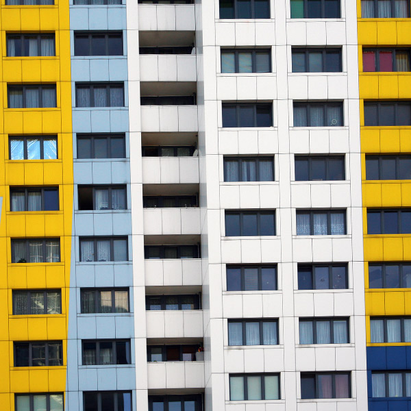 Apartment building complex