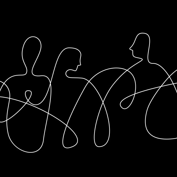 Abstract graphic of people