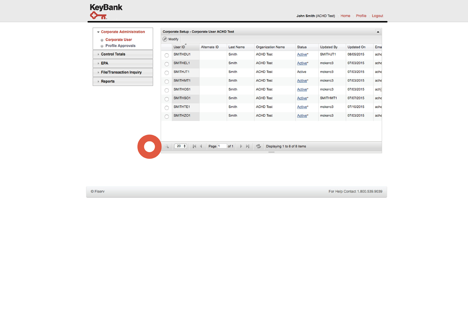 Viewing & Modifying Users 3