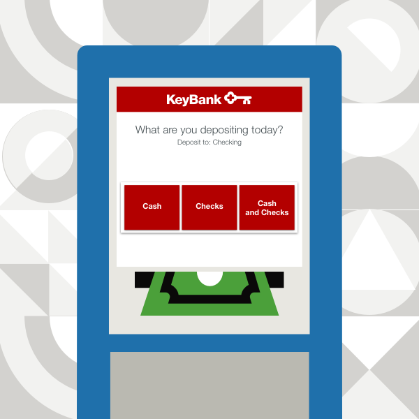 ATM screen
