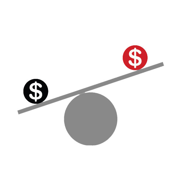 money seesaw
