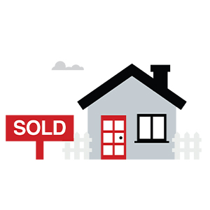 the house is sold