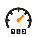Speedometer icon