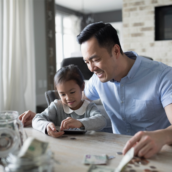 counting money