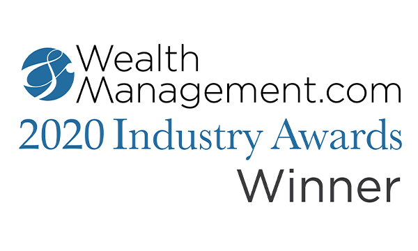 WealthManagement.com 2020 Industry Awards Winner Logo