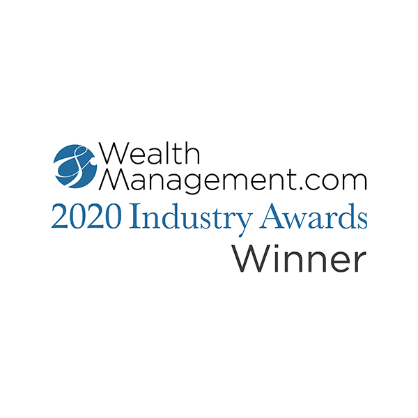 WealthManagement.com 2020 Industry Awards Winner Logo